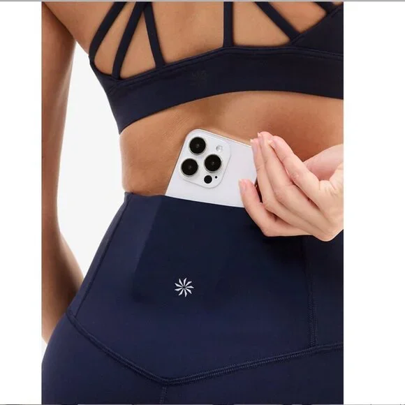 Athleta Ultra High Rise Elation Legging- Navy, LP - Picture 4 of 9